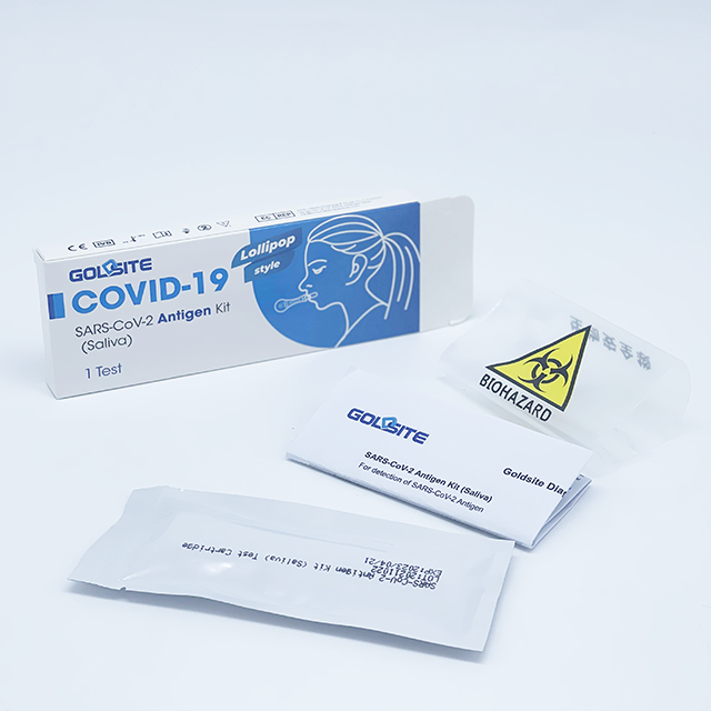 2021 aktualisiertes COVID-19 Speichelstift-Antigen-Selbsttest-Kit