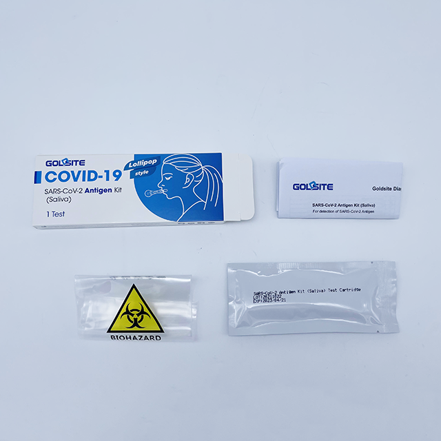 OTC COVID-19 Antigen Test Speichelstift